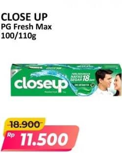Promo Harga Close Up Pasta Gigi 100 gr - Alfamart