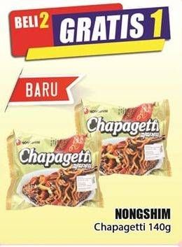 Promo Harga NONGSHIM Chapagetti Chajang Noodle 140 gr - Hari Hari