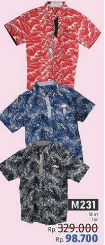 Promo Harga M231 Men Shirt Short Sleeve  - LotteMart