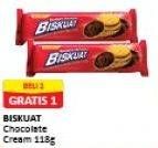 Promo Harga BISKUAT Sandwich Choco per 2 pouch 118 gr - Alfamart