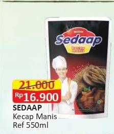 Promo Harga SEDAAP Kecap Manis 550 ml - Alfamart