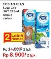 Promo Harga FRISIAN FLAG Susu UHT Purefarm All Variants 225 ml - Indomaret