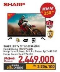 Promo Harga Sharp LC-32SA4200i | LED TV  - Carrefour