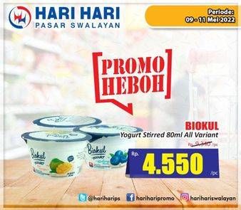 Promo Harga BIOKUL Stir Yogurt All Variants 80 gr - Hari Hari