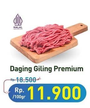 Promo Harga Daging Giling Sapi Premium per 100 gr - Hypermart