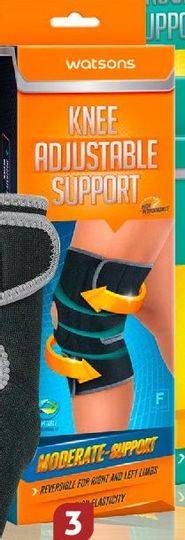Promo Harga WATSONS Knee Adjustable Support  - Watsons