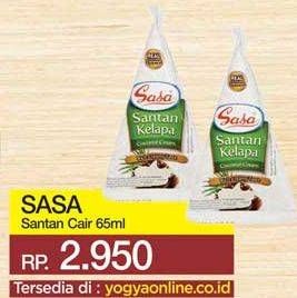 Promo Harga SASA Santan Cair 65 ml - Yogya