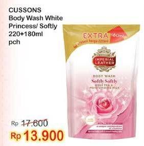 Promo Harga CUSSONS IMPERIAL LEATHER Body Wash White Princess, Softly Softly 400 ml - Indomaret