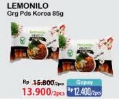 Promo Harga LEMONILO Mi Instan Mi Goreng Rasa Pedas Korea 85 gr - Alfamart