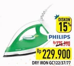 Promo Harga Philips Iron GC122 77, 37  - Hypermart