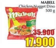 Promo Harga MABELL Nugget Dino 500 gr - Giant