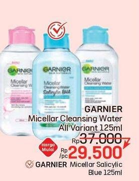 Promo Harga Garnier Micellar Water All Variants 125 ml - LotteMart