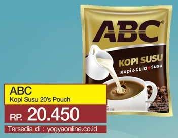 Promo Harga ABC Kopi 20 pcs - Yogya