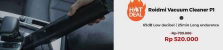 Promo Harga Xiaomi Roidmi Cordless Vacuum Cleaner P1  - Erafone