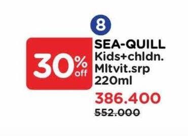 Promo Harga Sea Quill Kids Plus Syrup  - Watsons