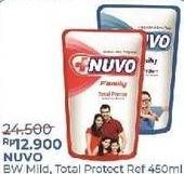 Promo Harga NUVO Body Wash Mild Protect, Total Protect 450 ml - Alfamart