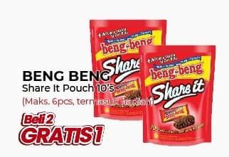 Promo Harga Beng-beng Share It per 10 pcs 9 gr - Yogya