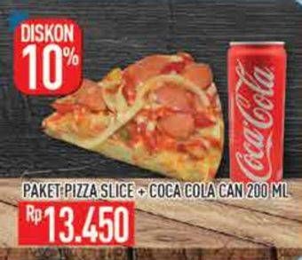 Promo Harga Pizza Slice + Coca Cola  - Hypermart