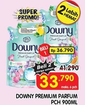 Promo Harga Downy Premium Parfum 900 ml - Superindo