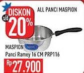 Promo Harga MASPION Panci Ramey PRP116  - Hypermart