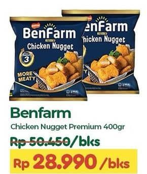 Promo Harga Benfarm Chicken Nugget Premium 400 gr - TIP TOP
