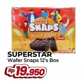 Promo Harga Roma Superstar Wafer Snaps 28 gr - Yogya