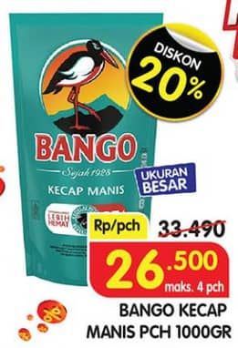 Promo Harga Bango Kecap Manis 735 ml - Superindo