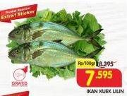 Promo Harga Ikan Kuek Lilin per 100 gr - Superindo