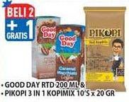 Promo Harga Good Day RTD & Pikopi 3in1 Kopimix  - Hypermart