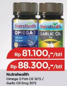 Promo Harga Nutrahealth Garlic Oil 5mg 30 pcs - TIP TOP