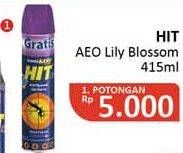 Promo Harga HIT Aerosol Lilly Blossom 450 ml - Alfamidi