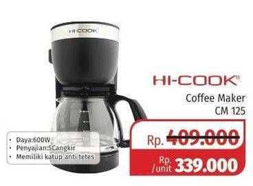 Promo Harga HICOOK Coffee Maker CM 125  - Lotte Grosir