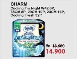 Charm Cooling Fresh Night W42 6p, 36cm 8p, 29cm 10p, 23cm 16p, Cooling Fresh 32p