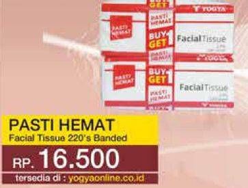Promo Harga PASTI HEMAT Facial Tissue 230 gr - Yogya