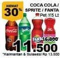 Promo Harga COCA COLA Minuman Soda 1500 ml - Giant