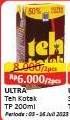 Promo Harga Ultra Teh Kotak 200 ml - Alfamart