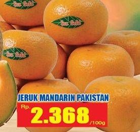 Promo Harga Jeruk Mandarin Pakistan per 100 gr - Hari Hari