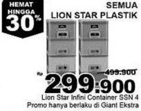 Promo Harga LION STAR Infini Container Susun 4  - Giant