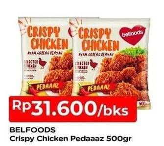 Promo Harga BELFOODS Crispy Chicken Pedaaaz 500 gr - TIP TOP