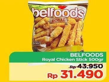 Promo Harga BELFOODS Royal Nugget 500 gr - TIP TOP