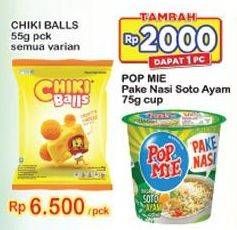 Promo Harga CHIKI BALLS Chicken Snack All Variants 55 gr - Indomaret