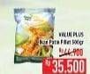 Promo Harga VALUE PLUS Ikan Patin Fillet 500 gr - Hypermart
