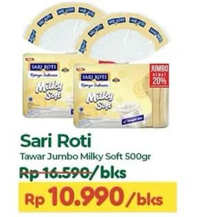 Sari Roti Roti Tawar Milky Soft