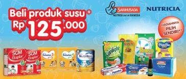 Promo Harga Produk Susu Sari Husada / Nutricia + Hadiah  - Indomaret