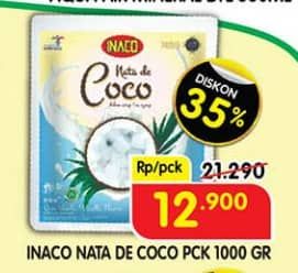 Promo Harga Inaco Nata De Coco 1000 gr - Superindo