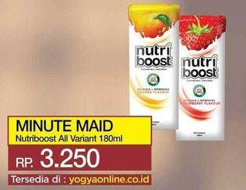 Promo Harga MINUTE MAID Nutriboost All Variants 180 ml - Yogya