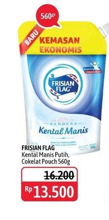 Promo Harga FRISIAN FLAG Susu Kental Manis Cokelat, Putih 560 gr - Alfamidi