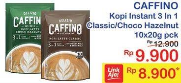 Promo Harga Caffino Kopi Latte 3in1 Classic, Choco Hazelnut per 10 sachet 20 gr - Indomaret