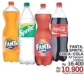 Promo Harga Fanta, Coca Cola, Sprite  - LotteMart