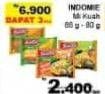 Promo Harga INDOMIE Mi Kuah per 3 pcs - Giant